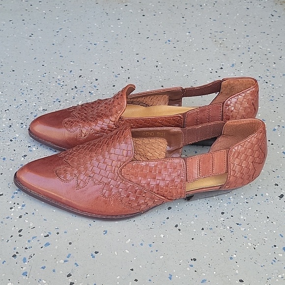 Nicole Brown Leather shoes Size 9 - Picture 2 of 4